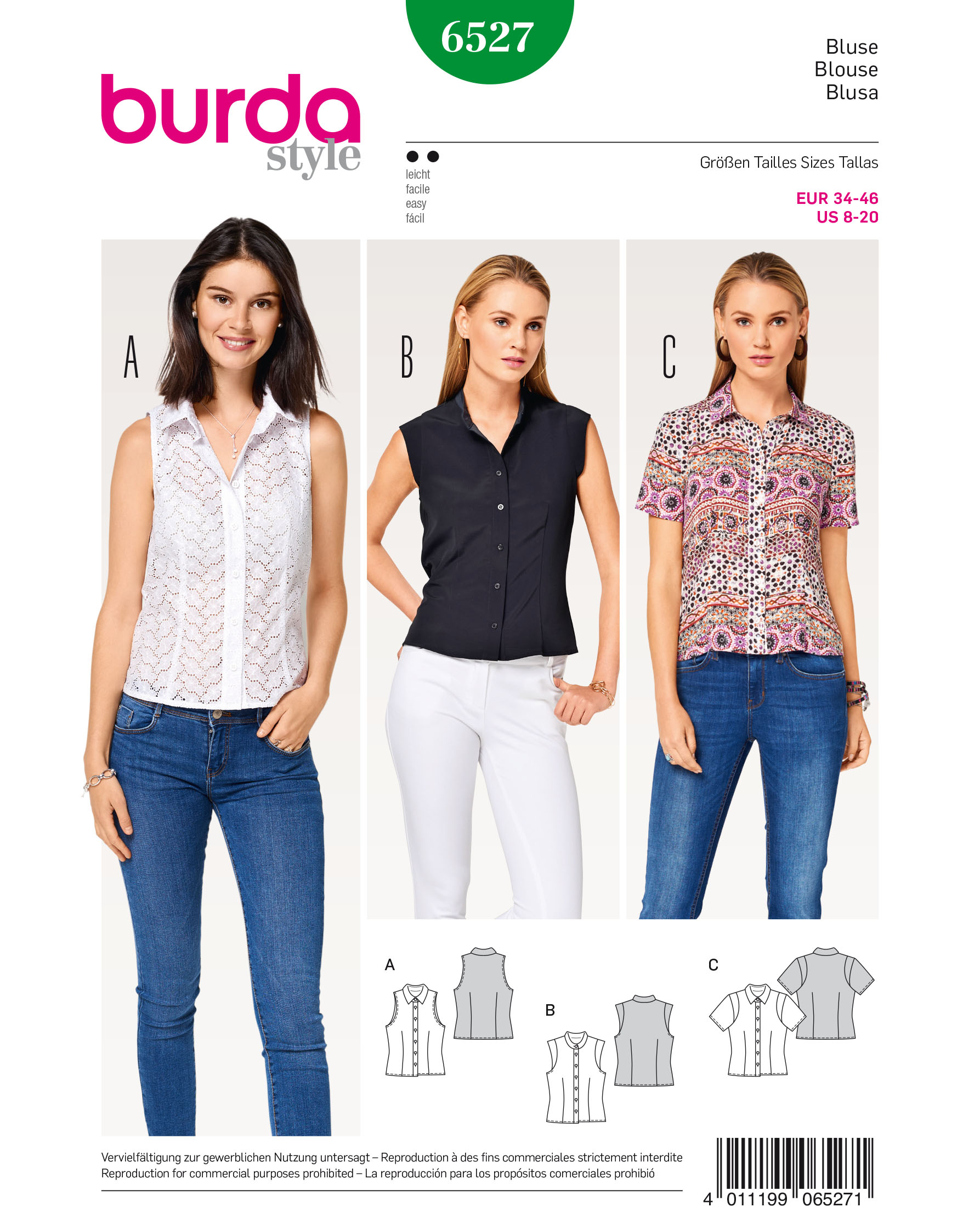 burda Schnittmuster 6527 – Bild 1