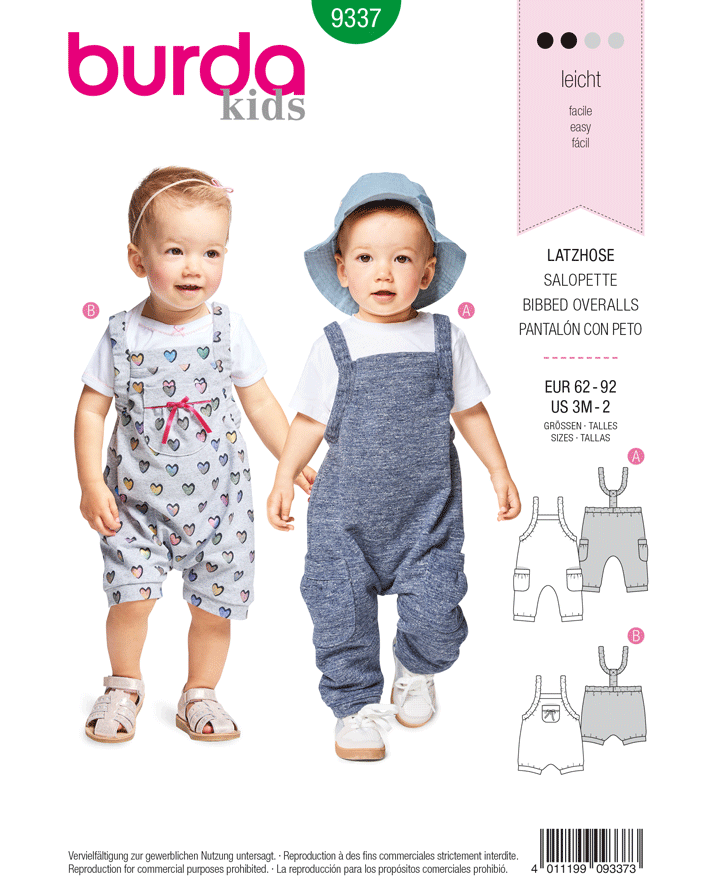 burda Schnittmuster 9337 – Bild 1