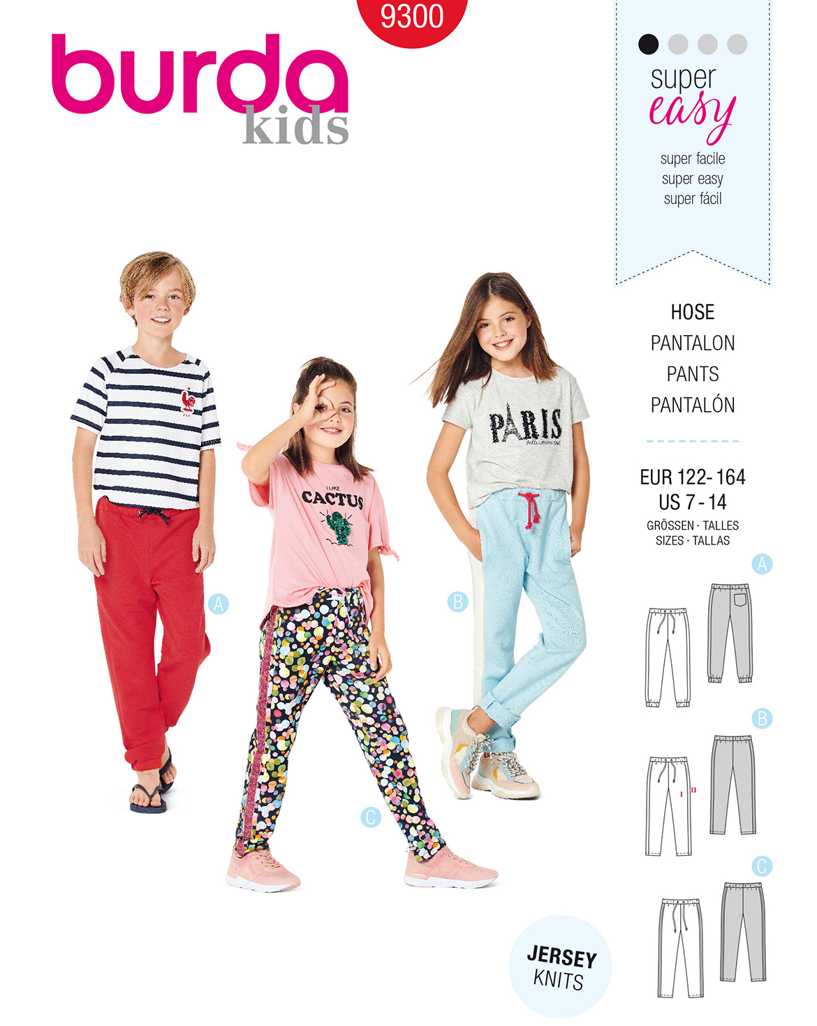 burda Schnittmuster 9300 – Bild 1