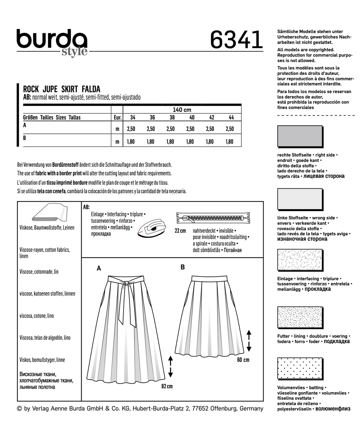burda Schnittmuster 6341 – Bild 2