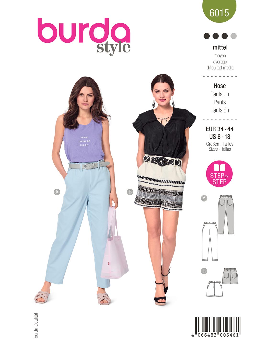 burda Schnittmuster 6015 – Bild 1