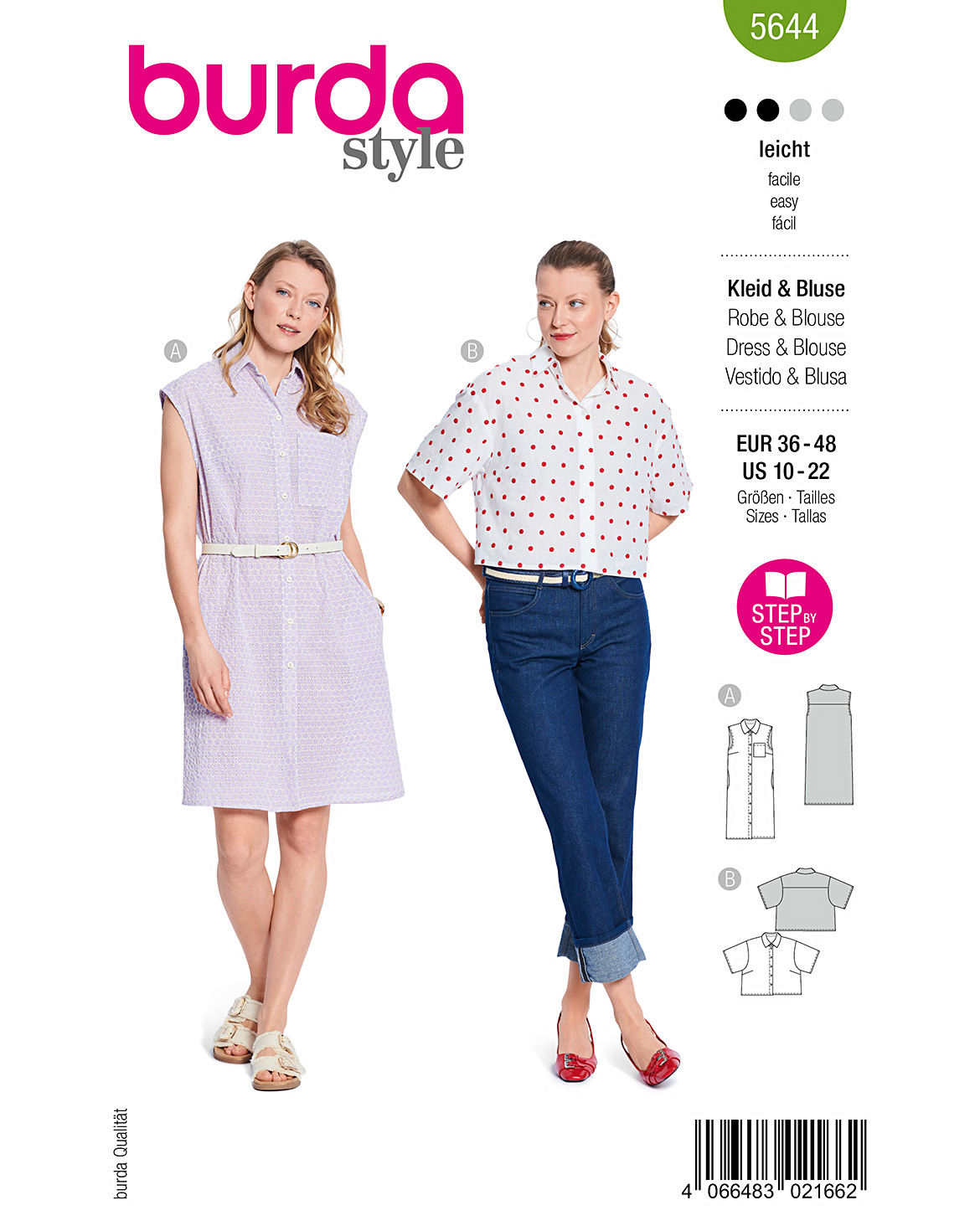 burda Schnittmuster 5644 – Bild 1