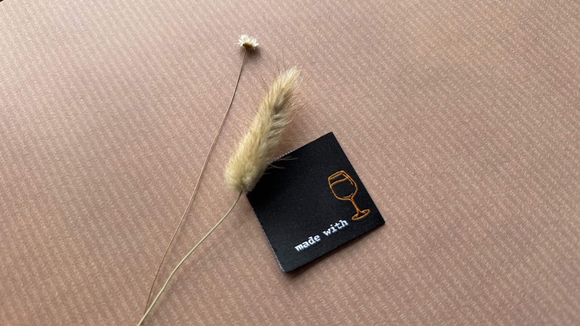 Label - Webetikett  "made with Aperol"