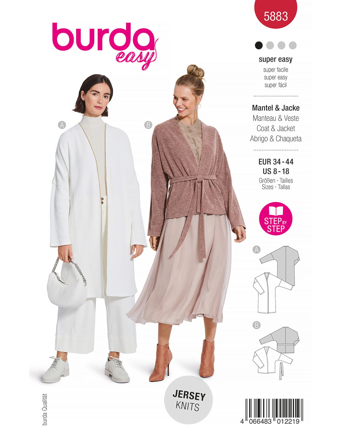 burda Schnittmuster 5883 – Bild 1
