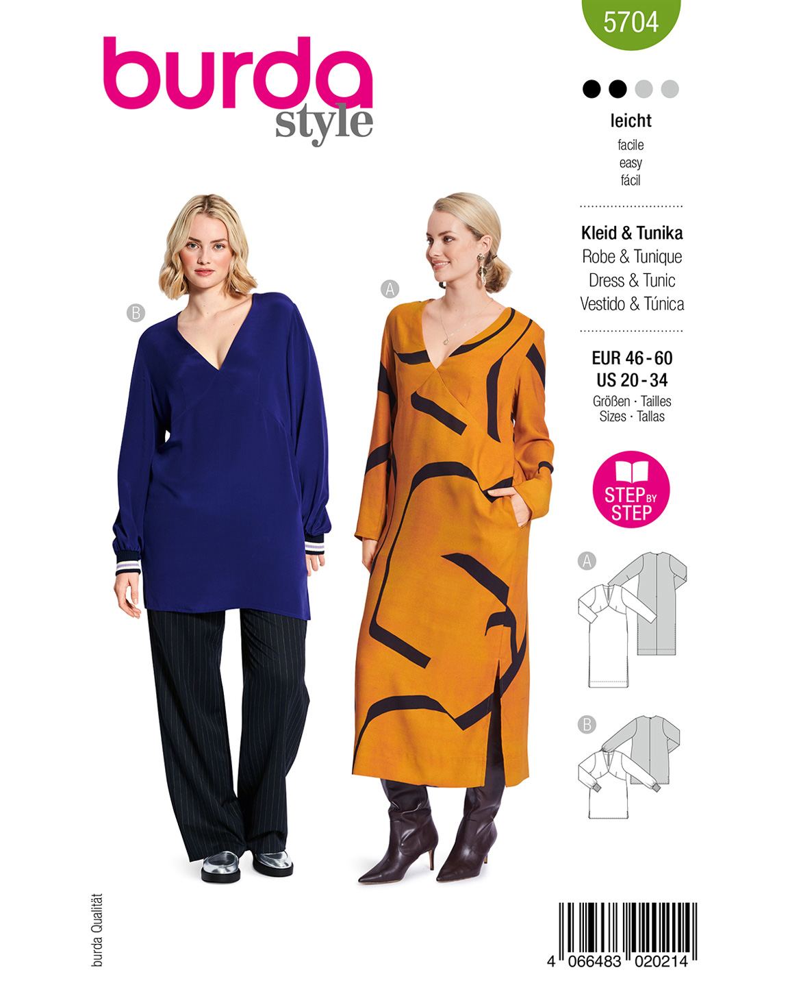 burda Schnittmuster 5704 – Bild 1