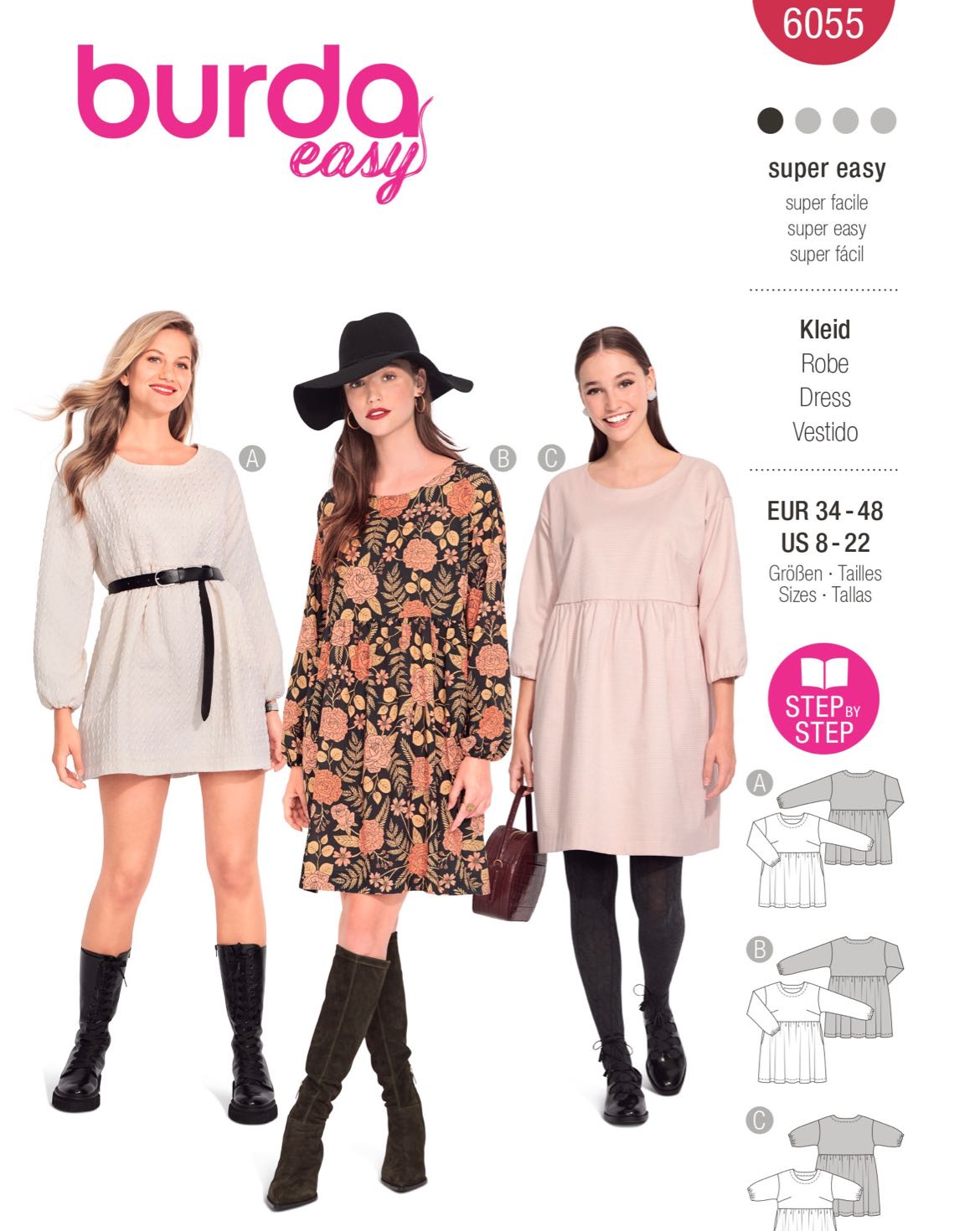 burda Schnittmuster 6055 – Bild 1
