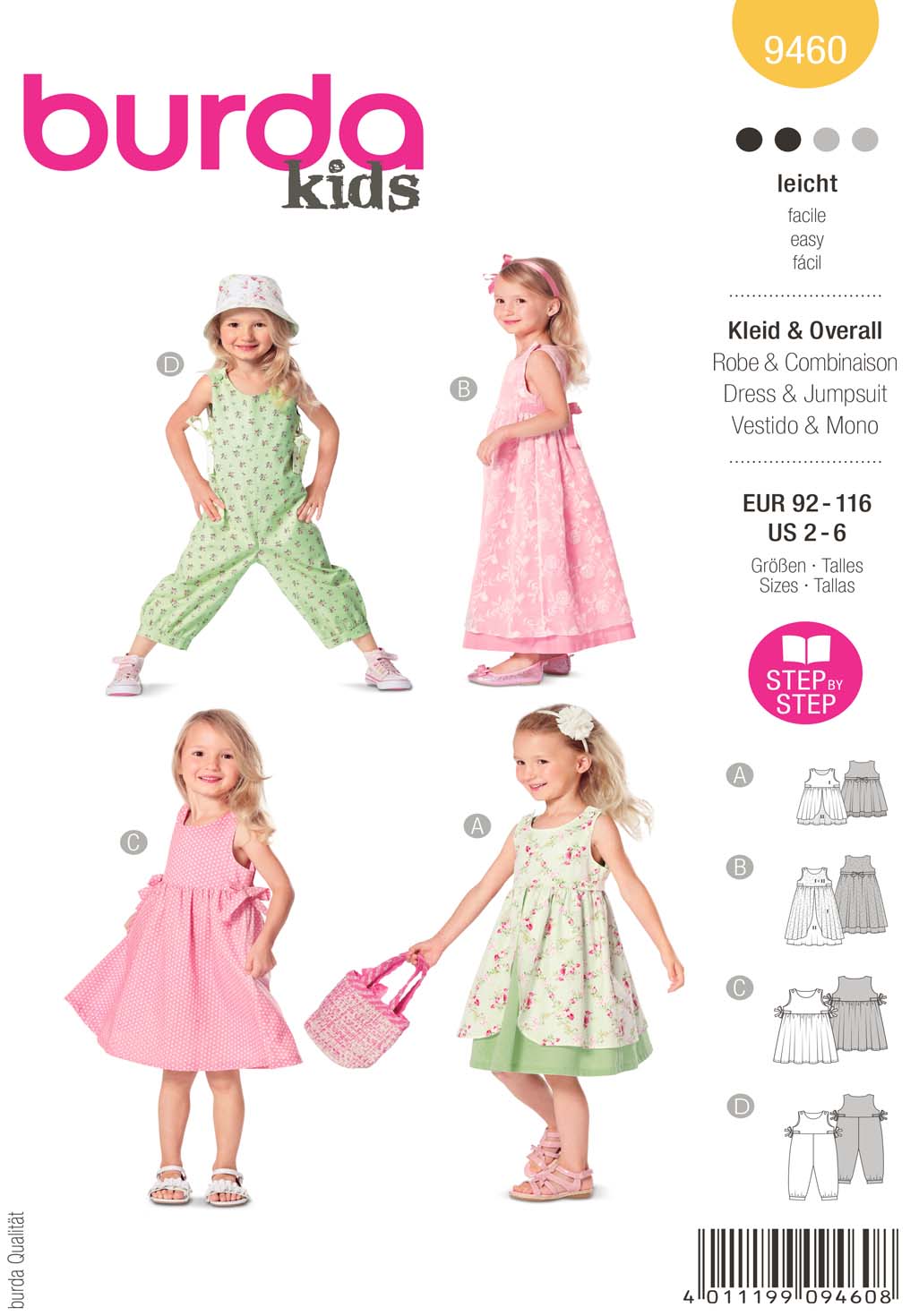 burda Schnittmuster 9460 – Bild 3