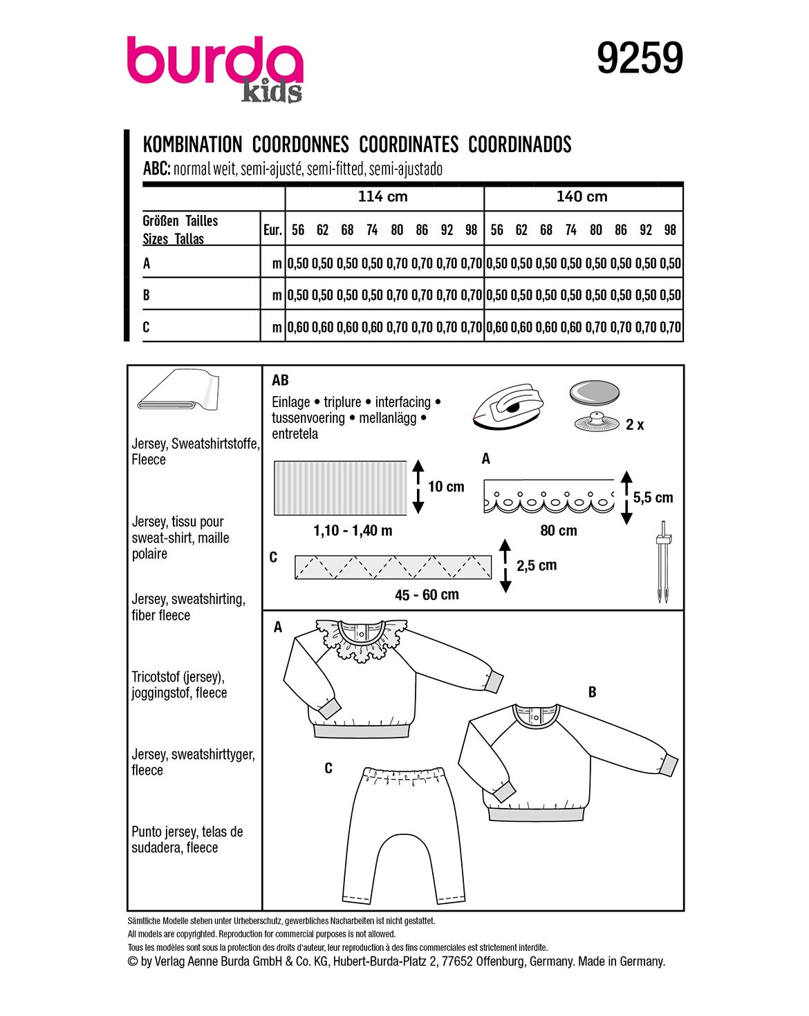 burda Schnittmuster 9259 – Bild 3