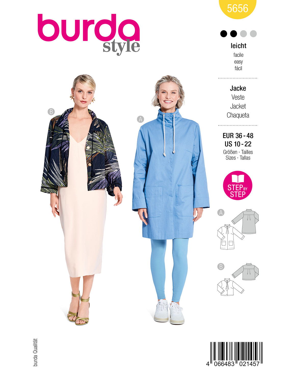 burda Schnittmuster 5656 – Bild 1