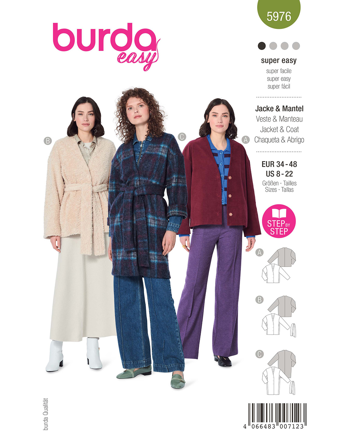 burda Schnittmuster 5976 – Bild 1