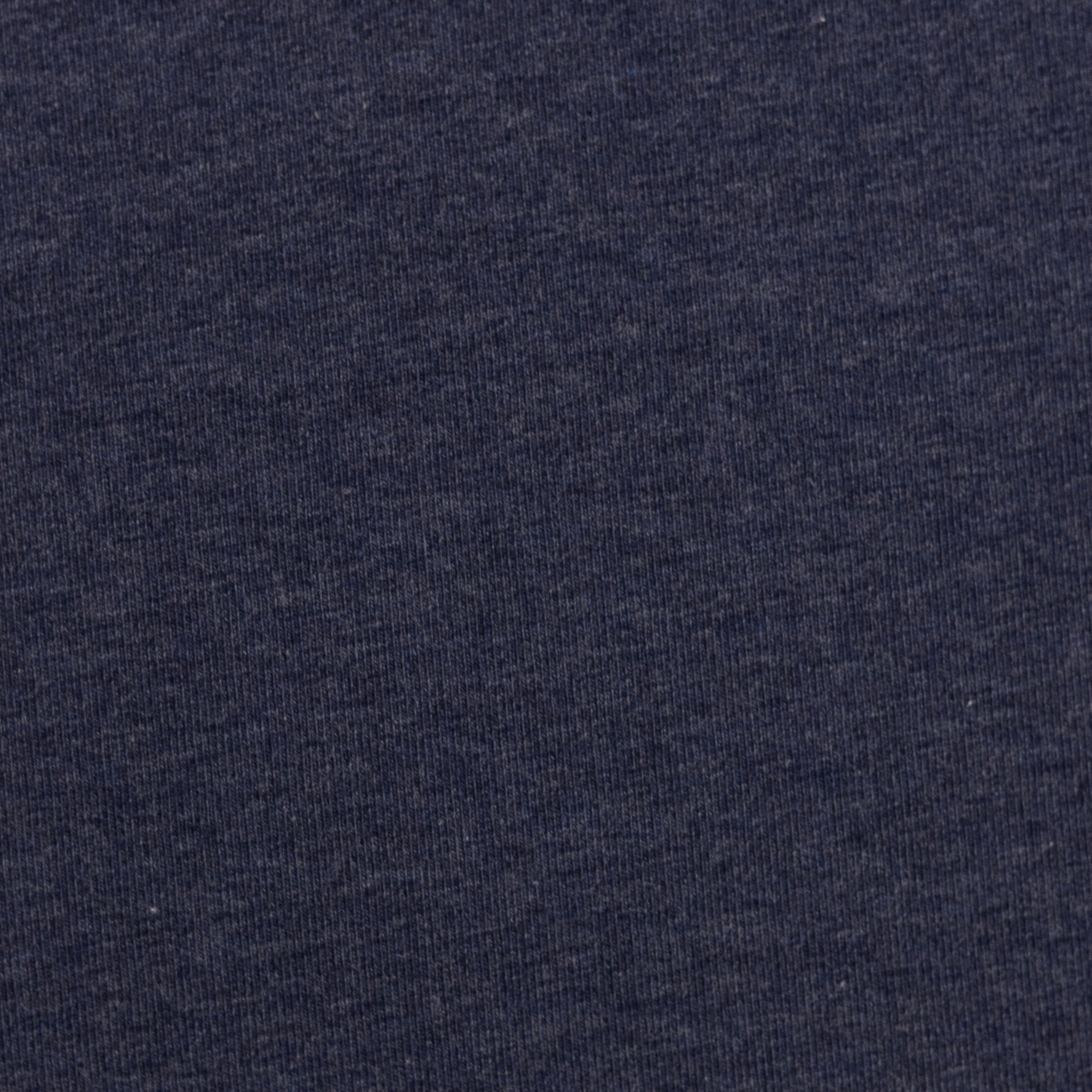 French Terry Uni Dunkelblau meliert – innen angerauter French Terry / Sommersweat, Dunkelblau meliert (marineblau meliert)