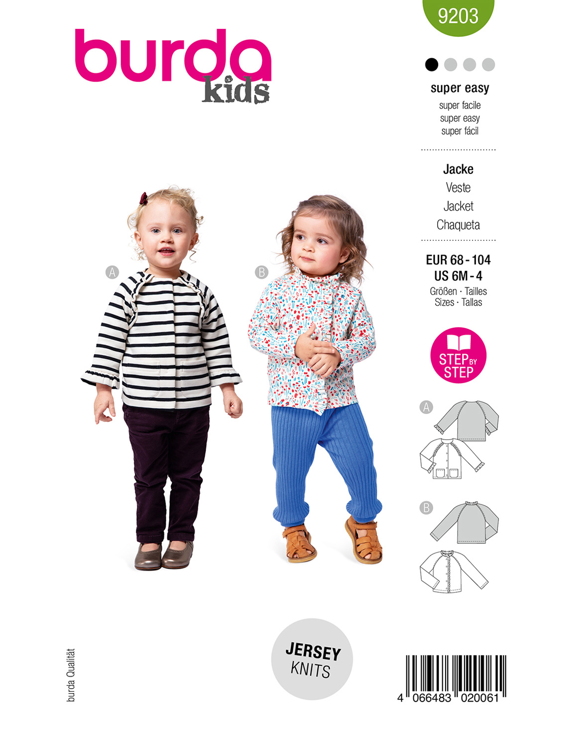 burda Schnittmuster 9203 – Bild 1