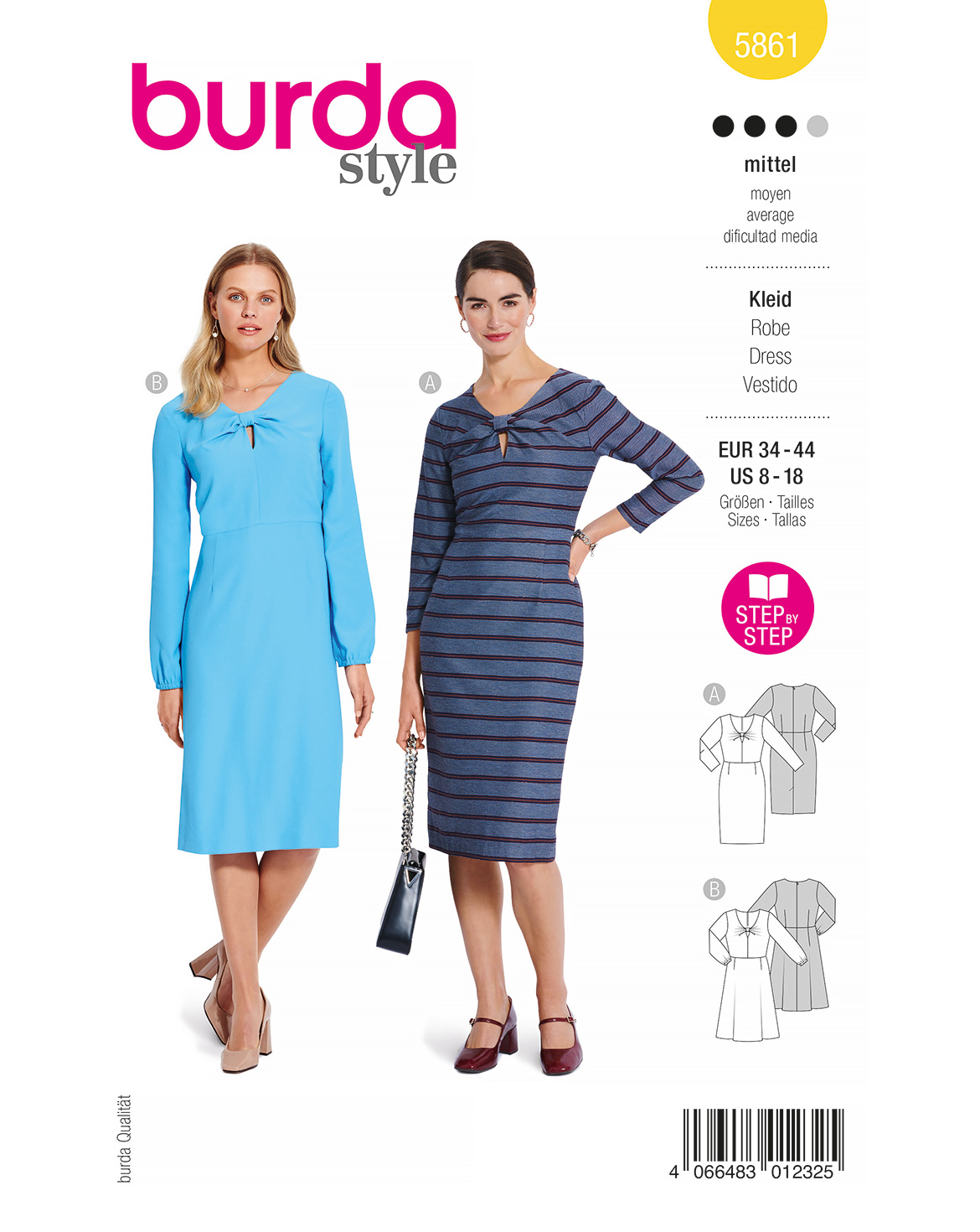 burda Schnittmuster 5861 – Bild 1
