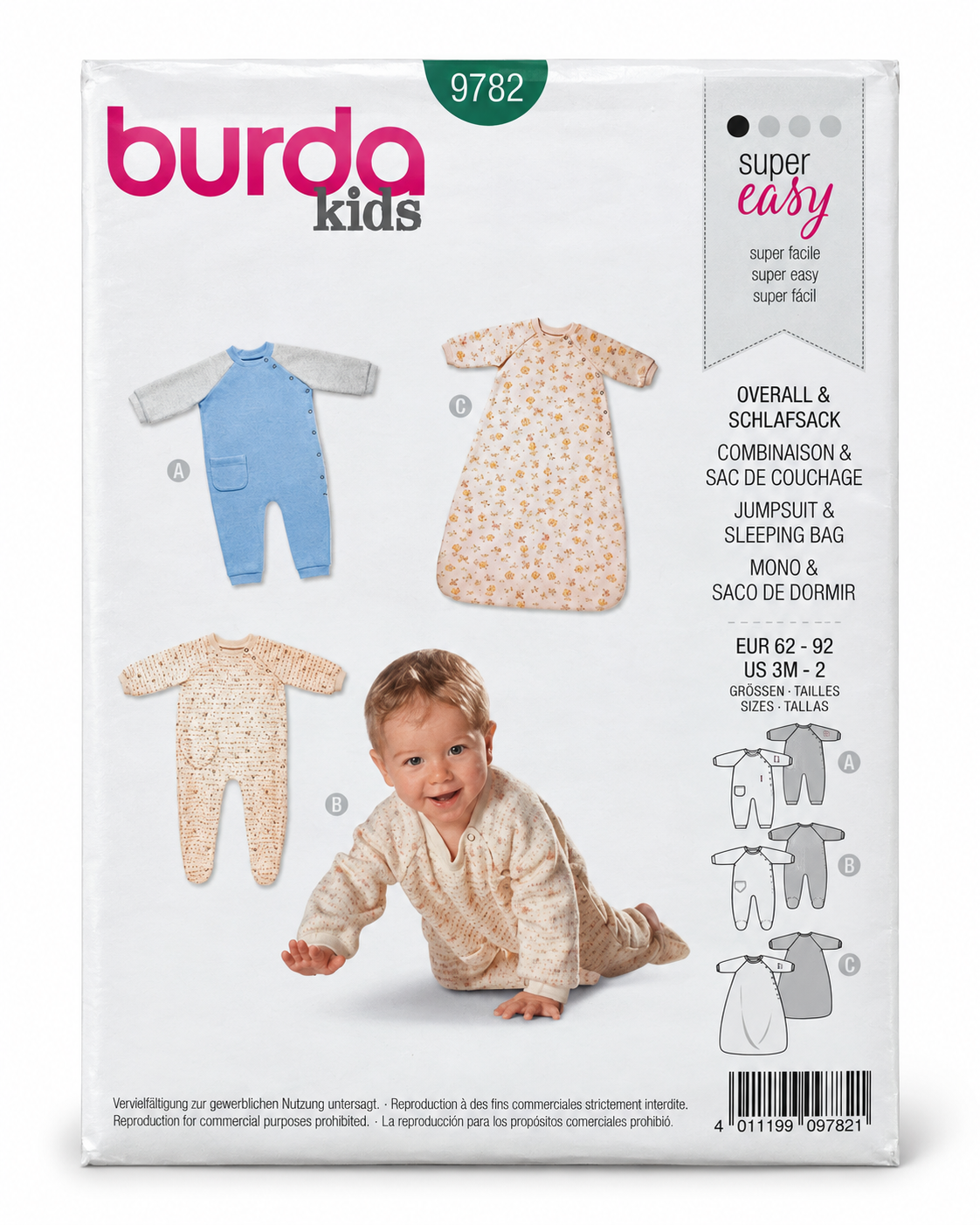 burda Schnittmuster 9782 – Bild 1