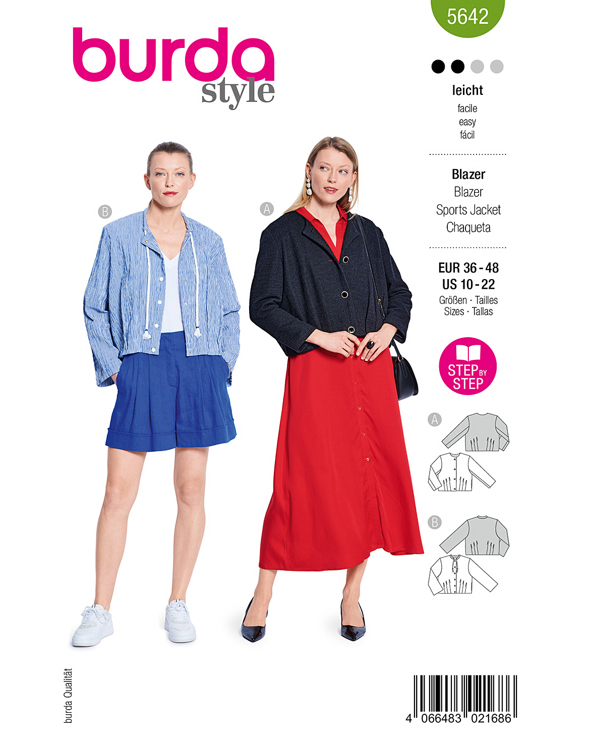 burda Schnittmuster 5642 – Bild 1