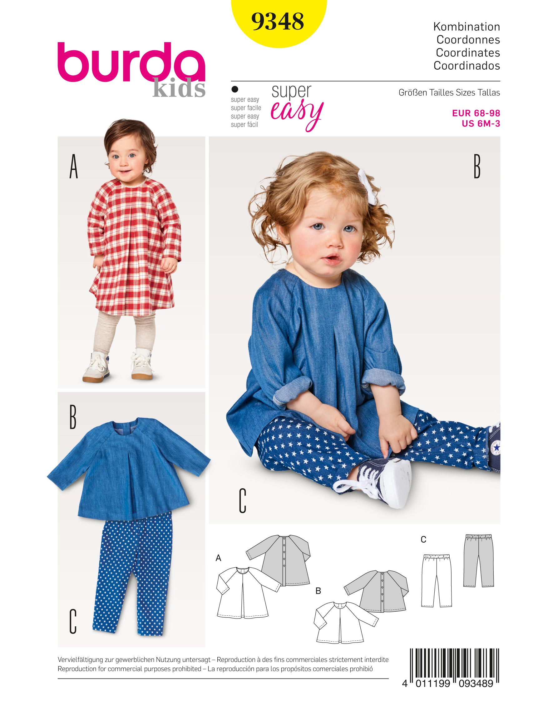 burda Schnittmuster 9348 – Bild 1