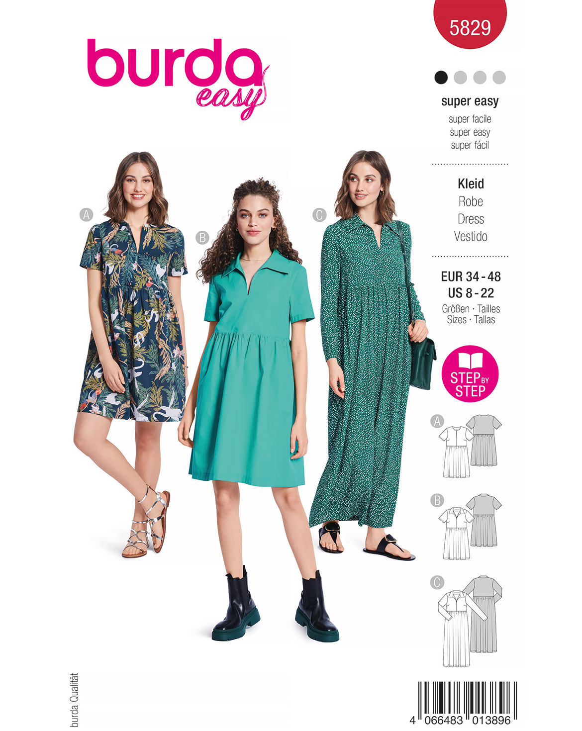 burda Schnittmuster 5829 – Bild 1