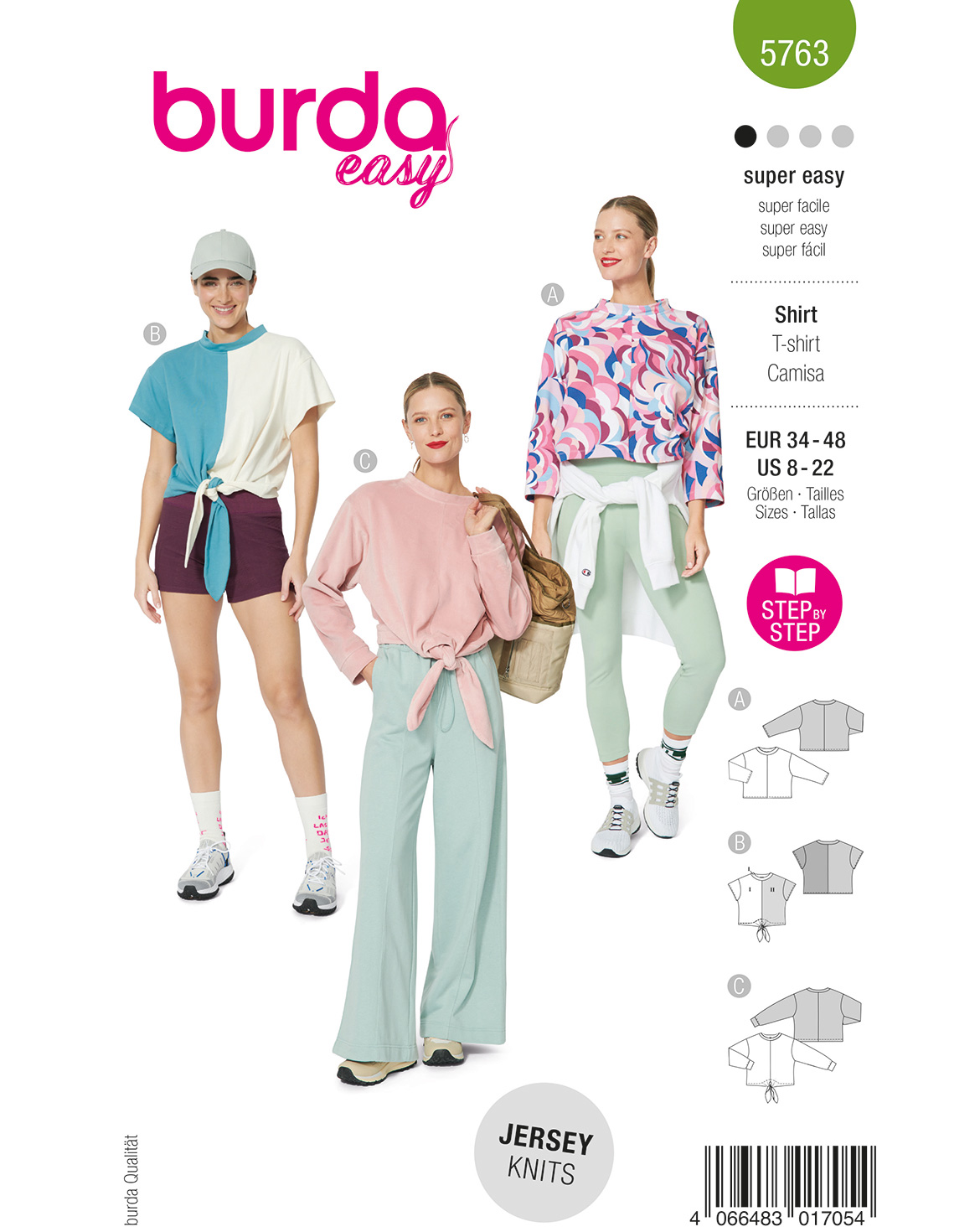 burda Schnittmuster 5763 – Bild 1