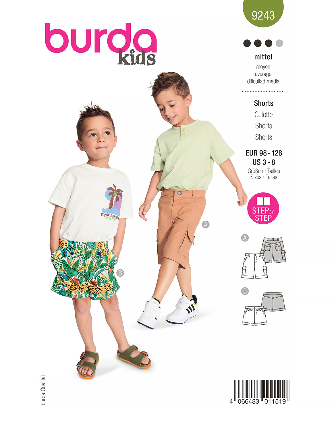 burda Schnittmuster 9243 – Bild 1