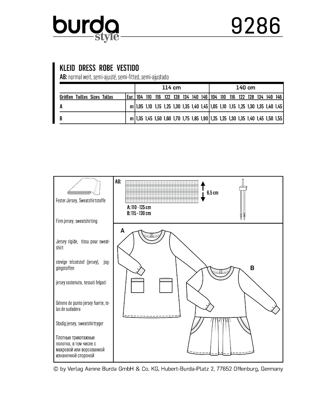 burda Schnittmuster 9286 – Bild 2