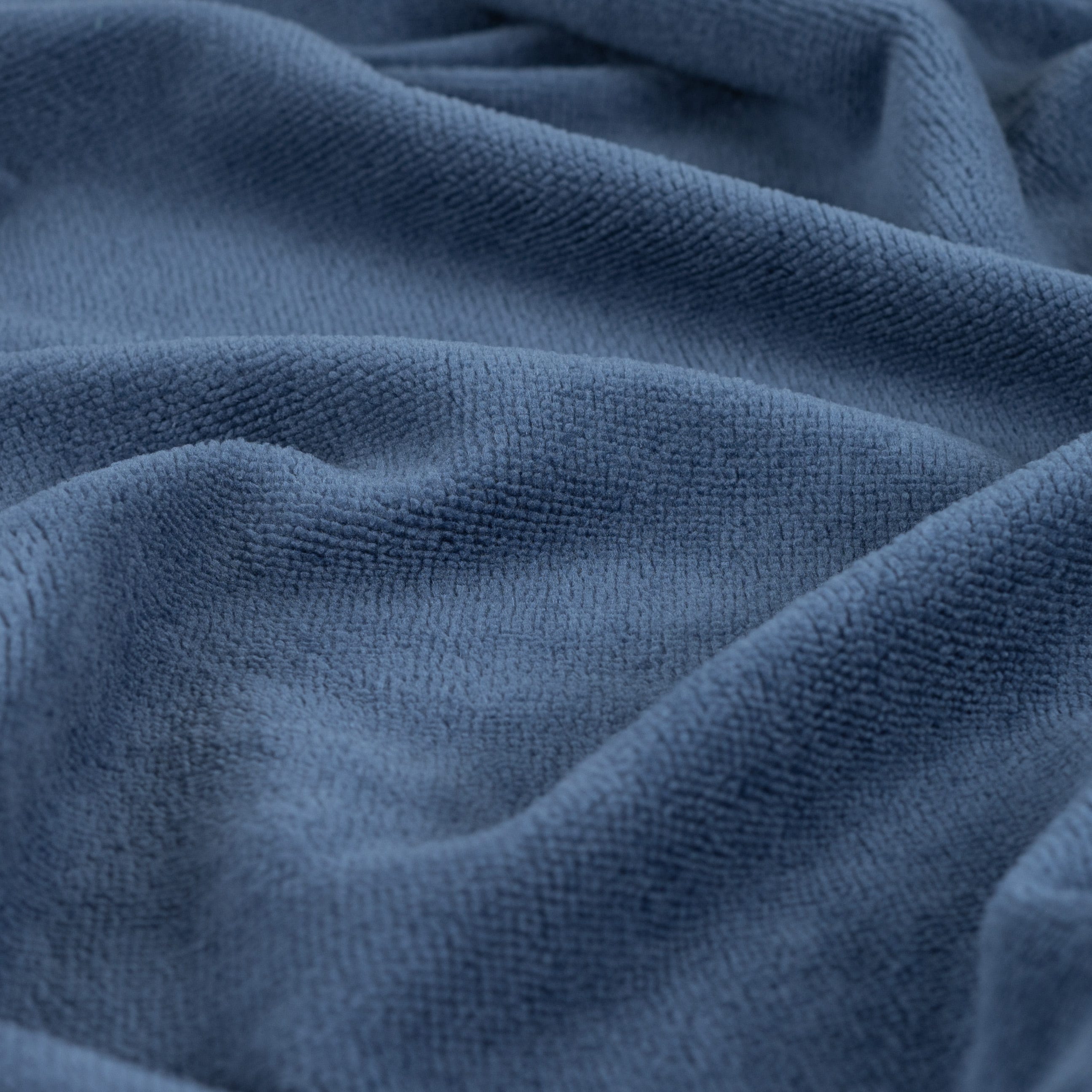 Bambus Frottee Jeansblau – Frottee-Stoff Bambus/Baumwolle