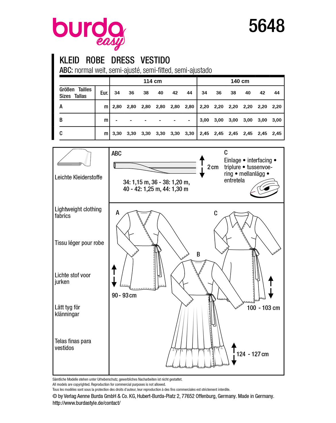 burda Schnittmuster 5648 – Bild 2