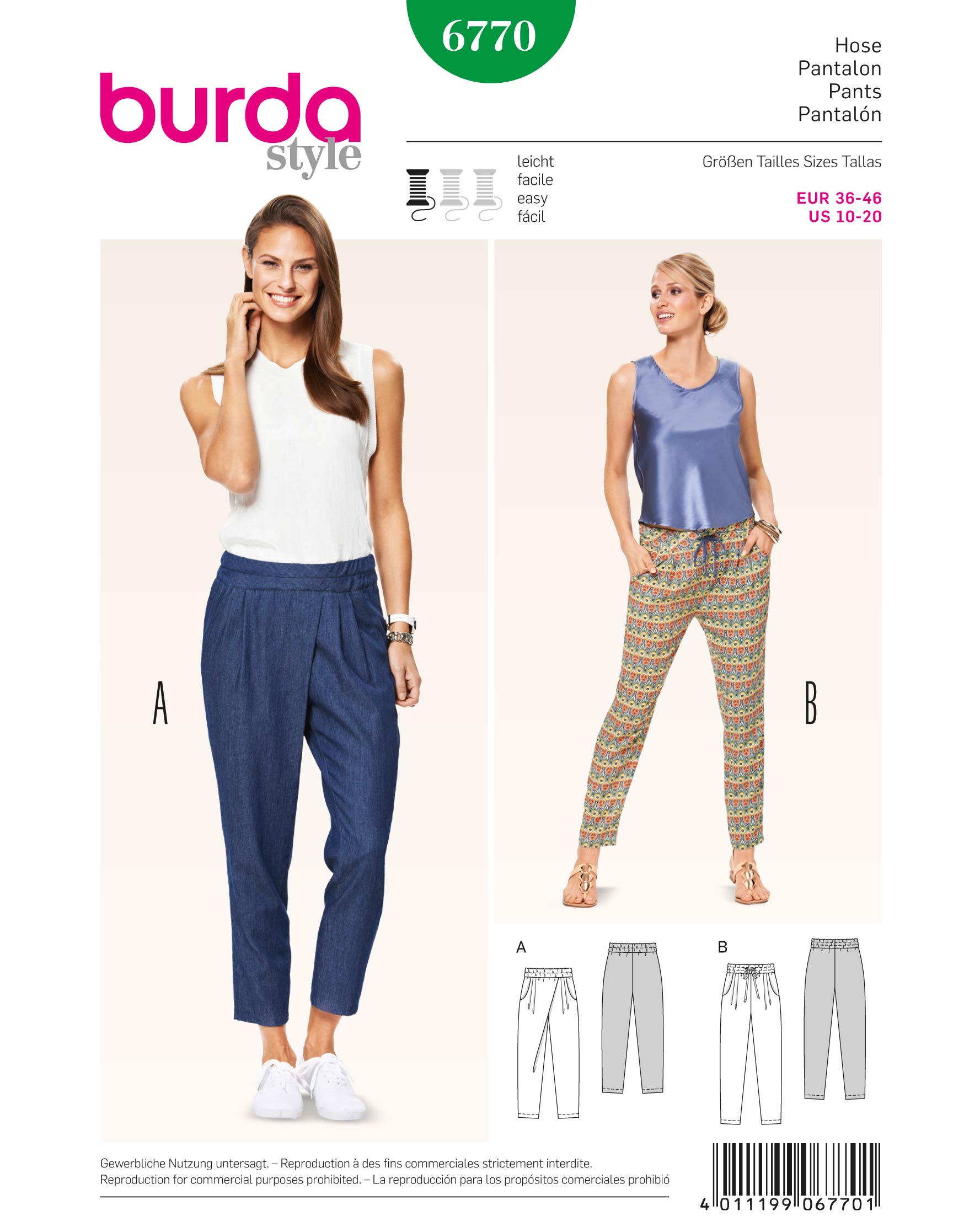 burda Schnittmuster 6770 – Bild 2