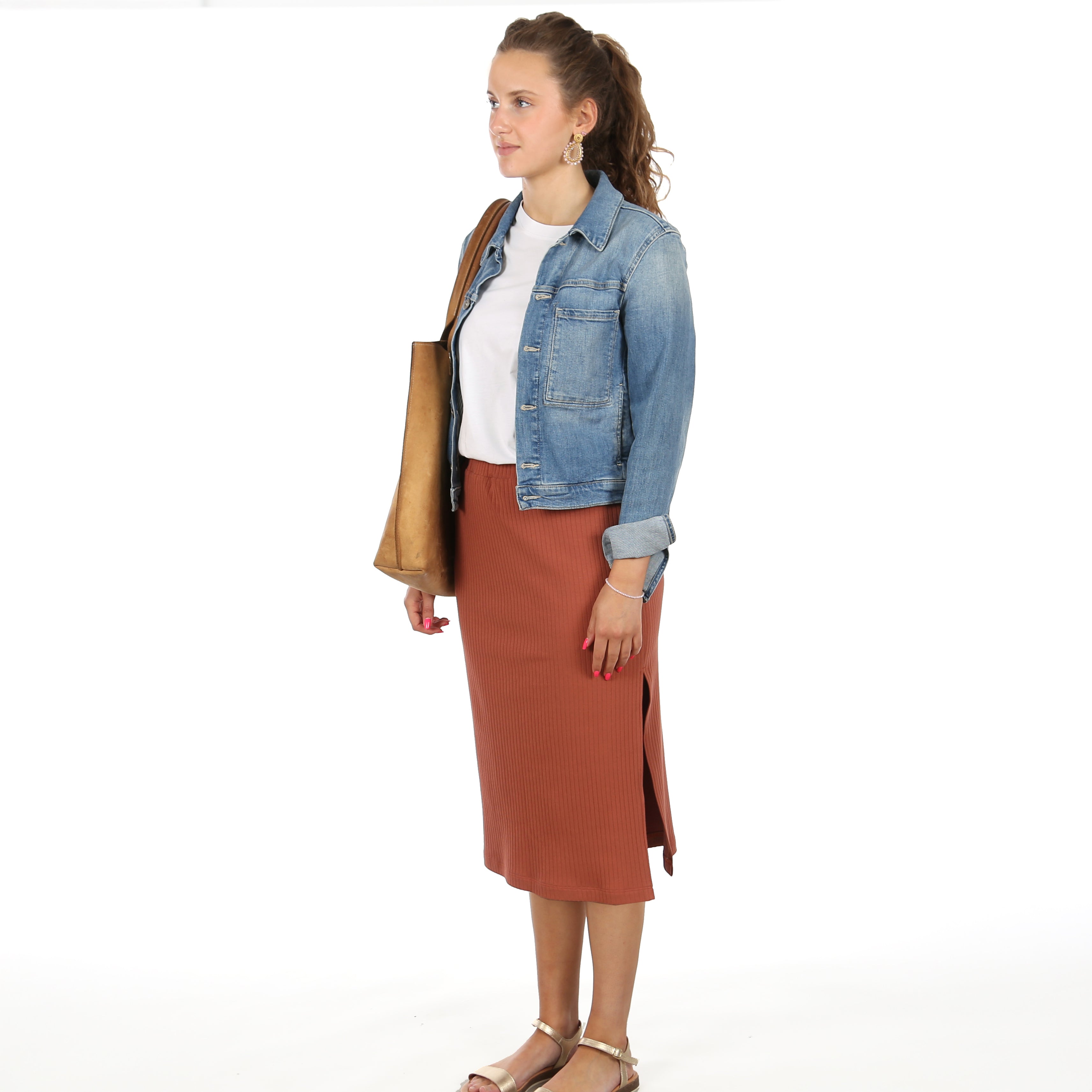 Schnittmuster FRAU IRMA – schlanker Bleistiftrock mit Seitenschlitz, STUDIO SCHNITTREIF