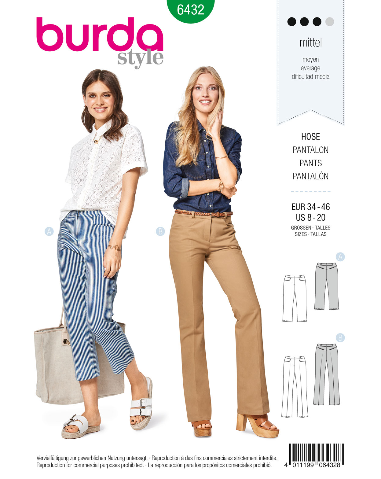 burda Schnittmuster 6432 – Bild 1