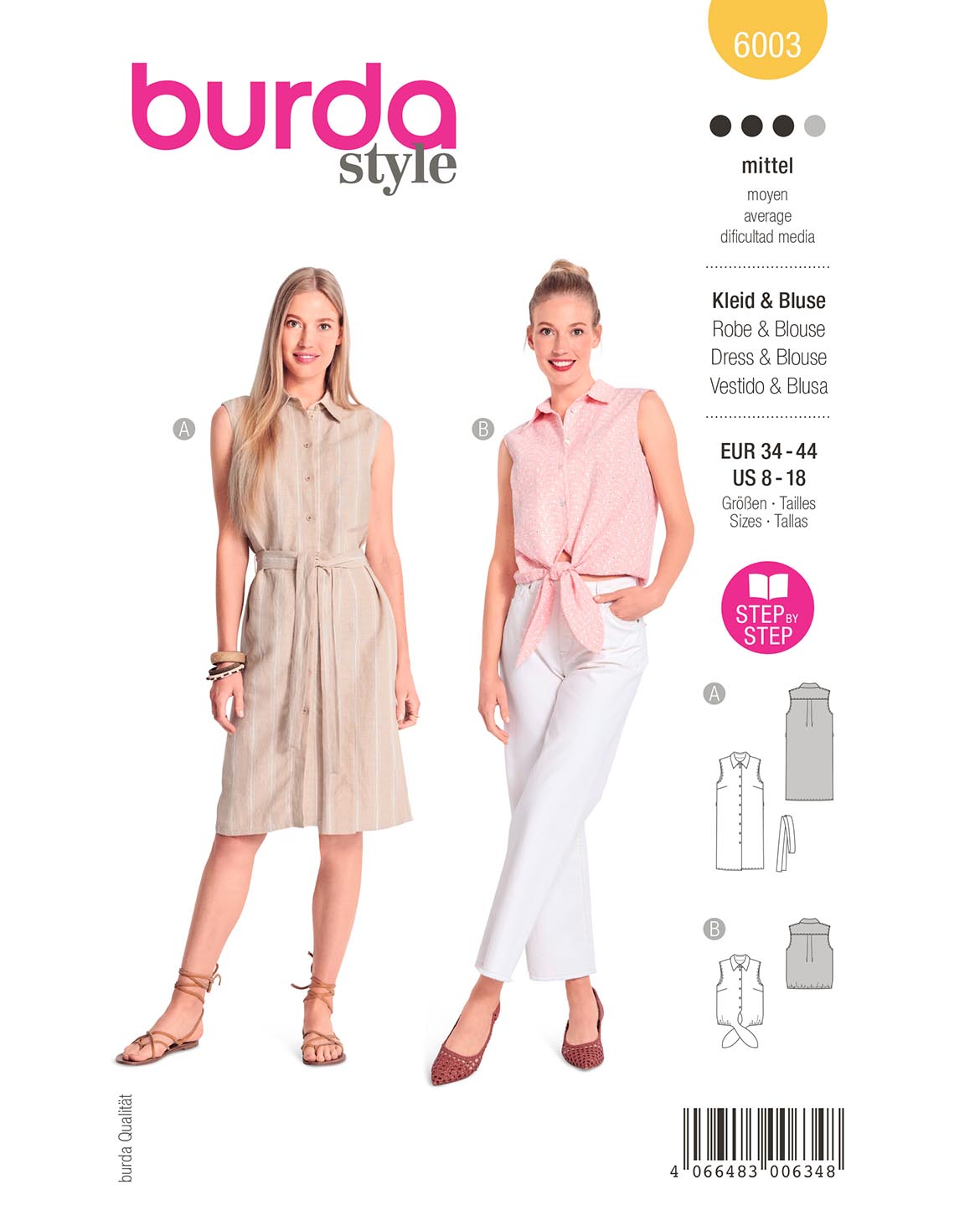 burda Schnittmuster 6003 – Bild 1