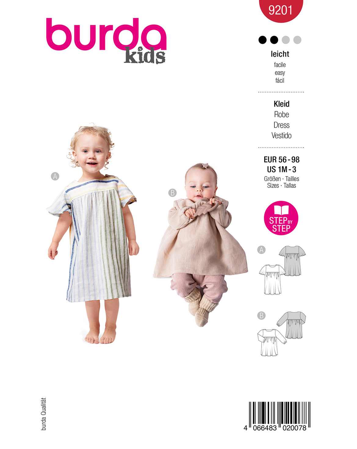 burda Schnittmuster 9201 – Bild 1
