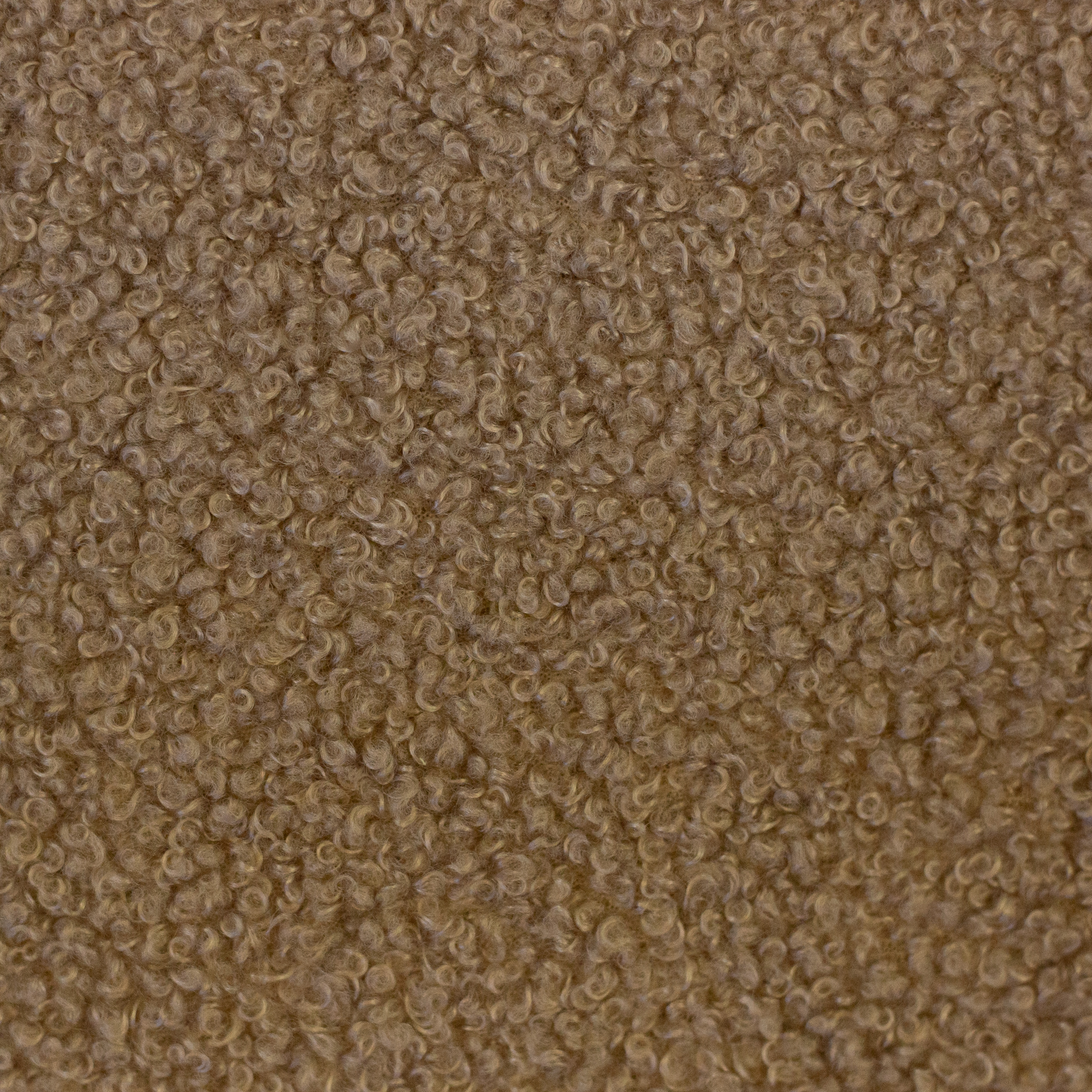 Doubleface Teddy Paddy Camel/Naturweiss