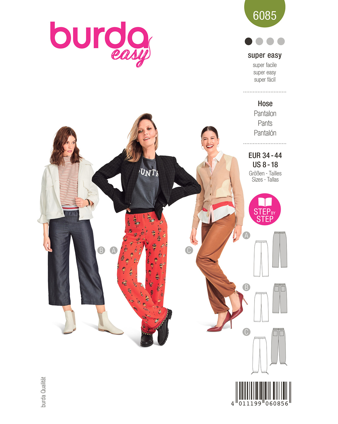 burda Schnittmuster 6085 – Bild 1