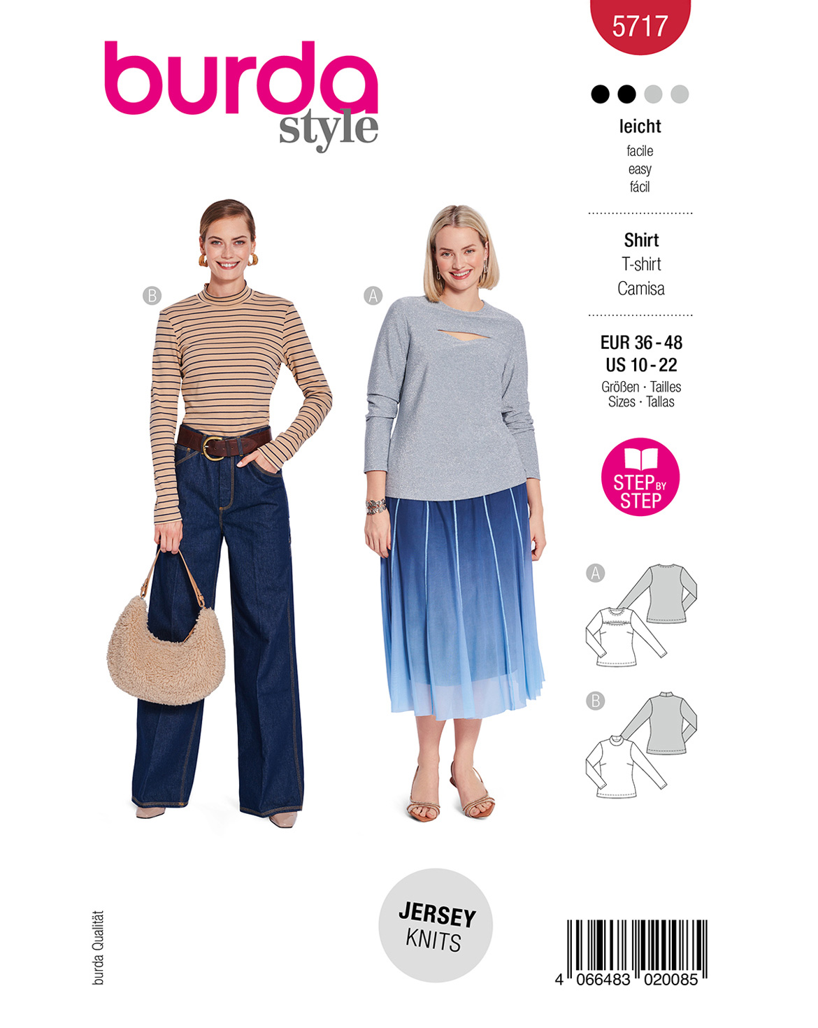 burda Schnittmuster 5717 – Bild 1