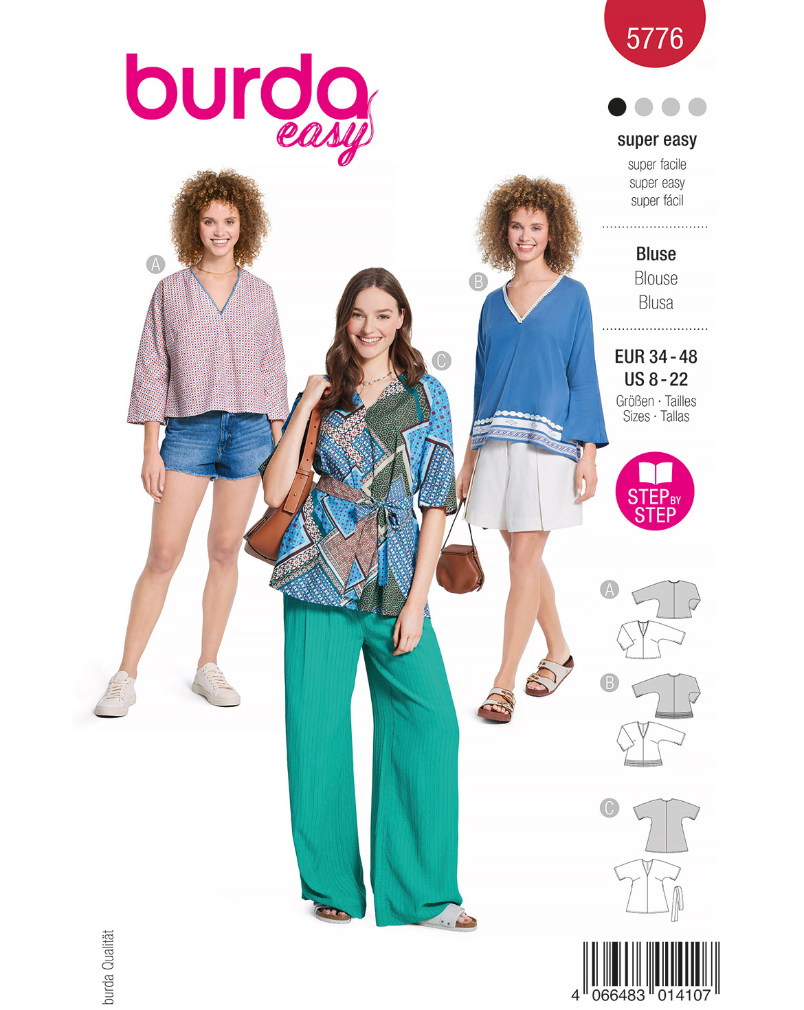 burda Schnittmuster 5776 – Bild 1