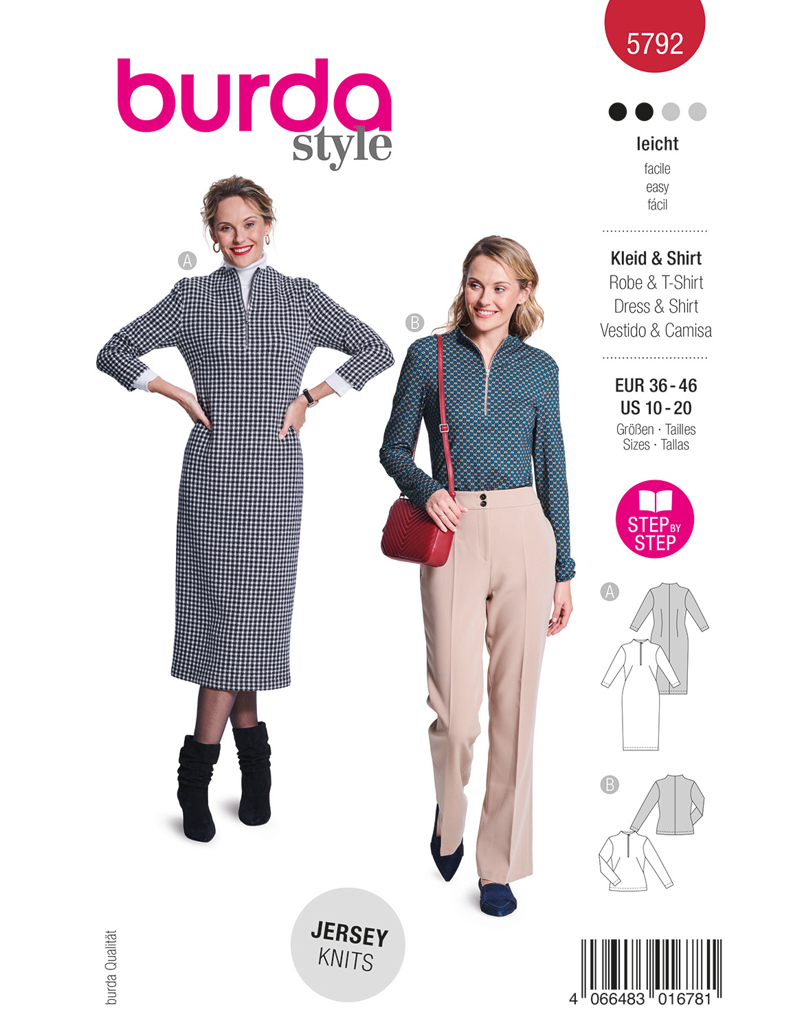 burda Schnittmuster 5792 – Bild 1