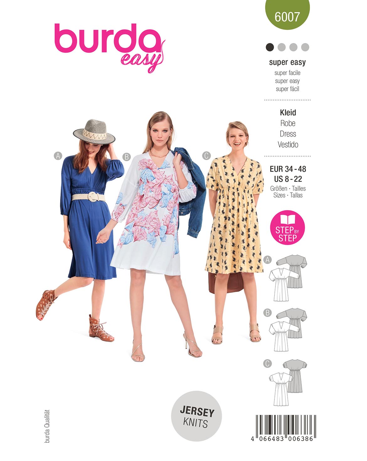 burda Schnittmuster 6007 – Bild 1