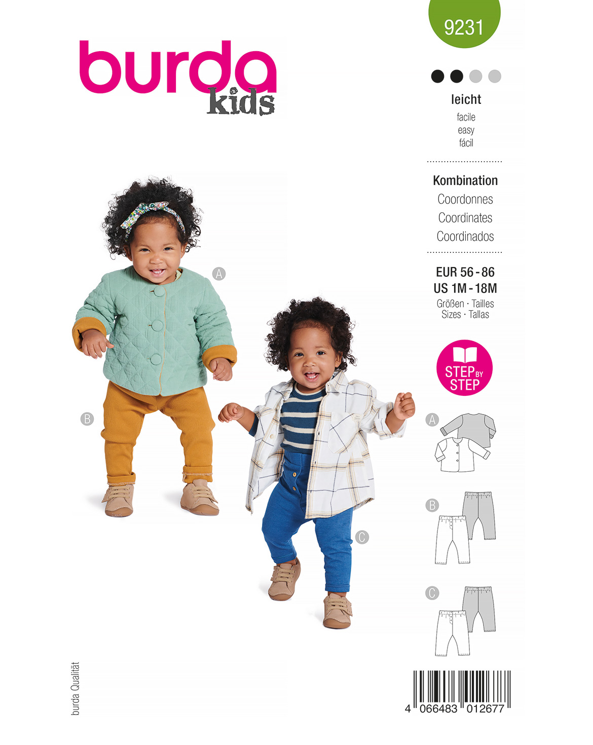burda Schnittmuster 9231 – Bild 1