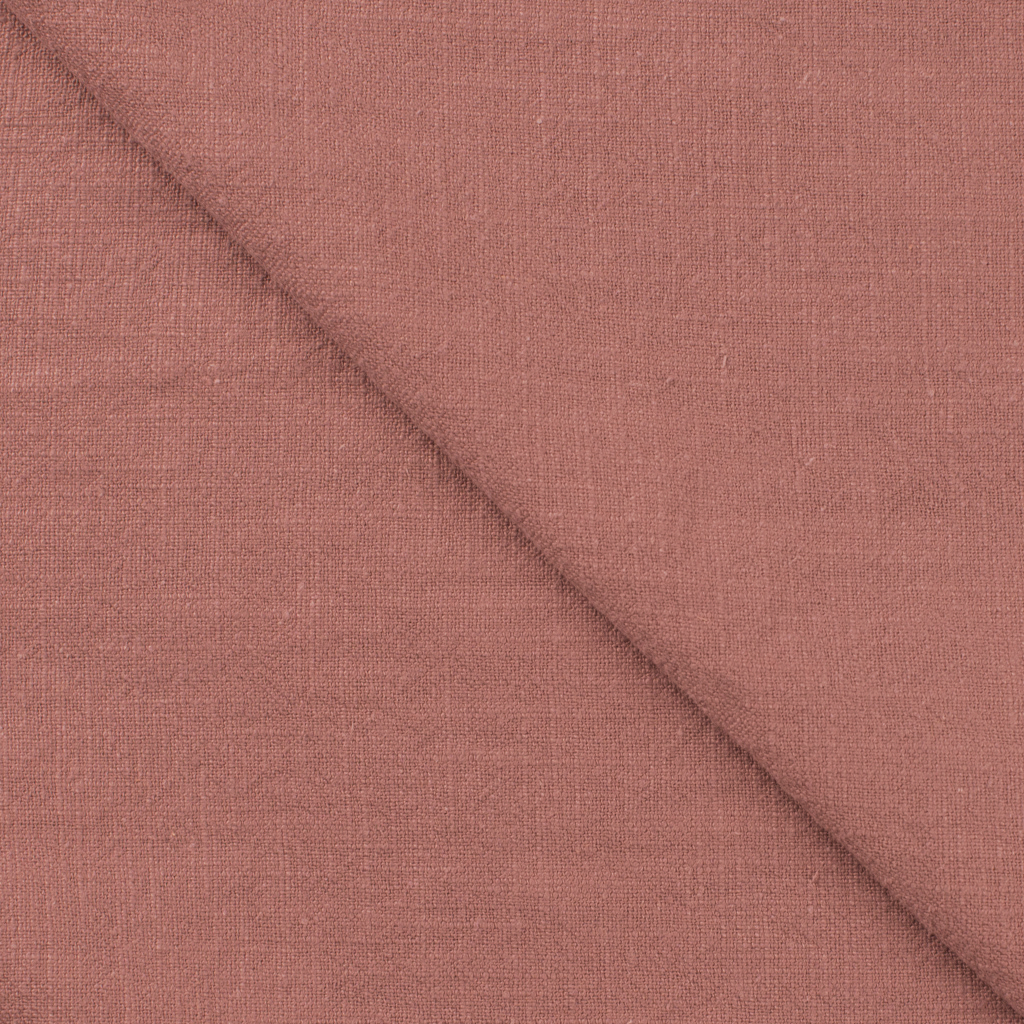 Leinen Stonewashed Altrosa – Leinen Meterware