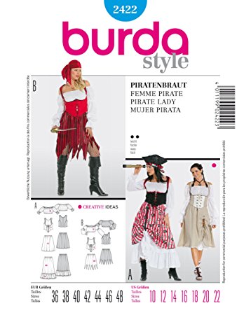 burda Schnittmuster 2422 – Bild 1