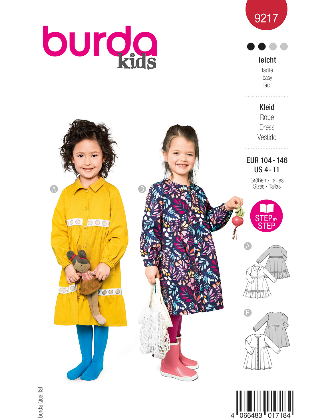 burda Schnittmuster 9217 – Bild 1