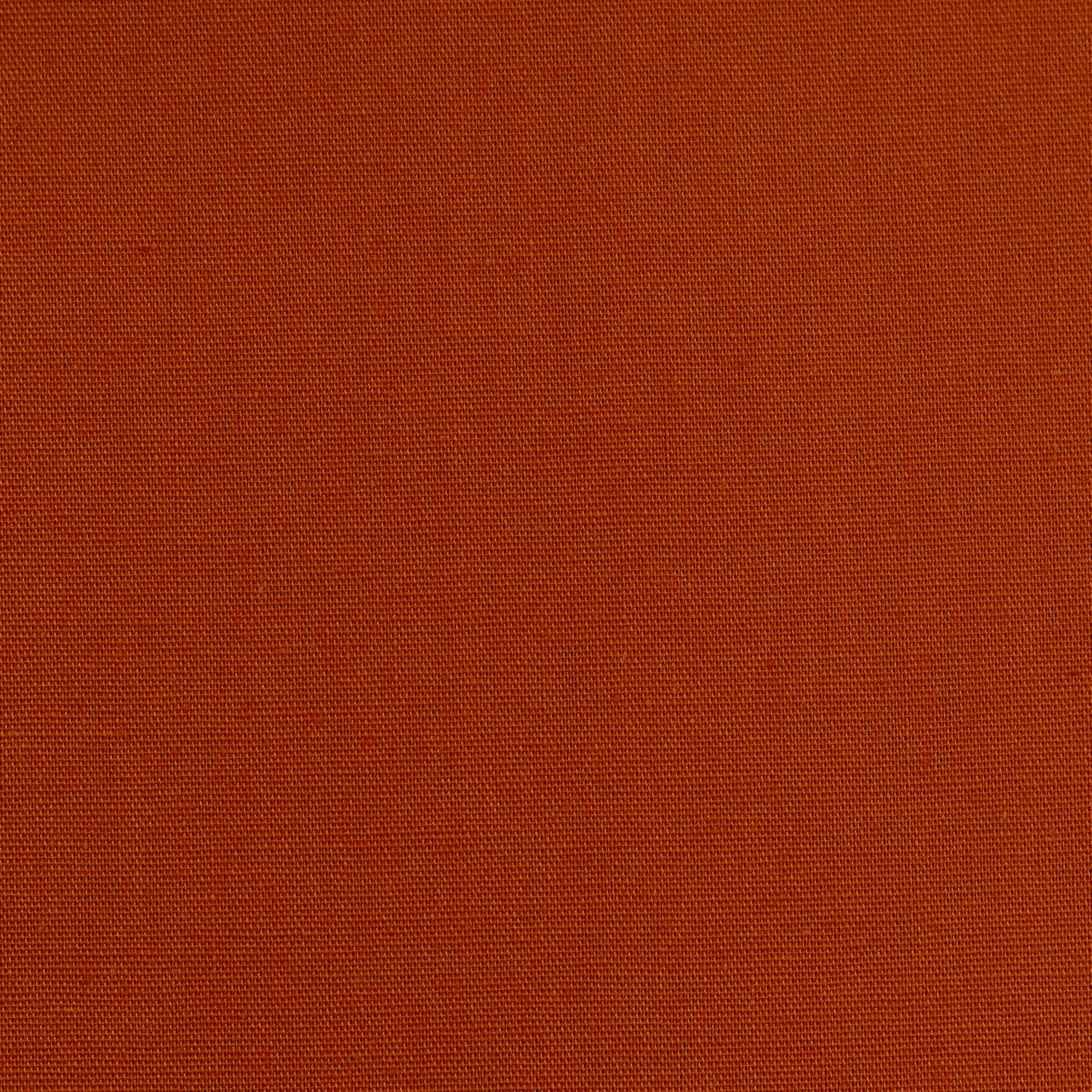 Baumwolle Uni Terracotta