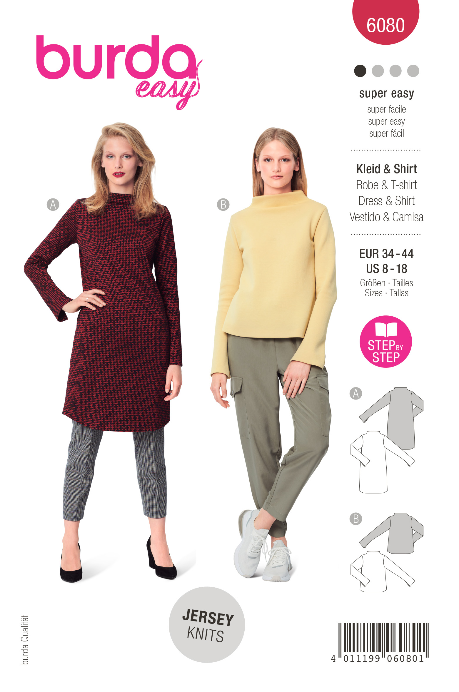 burda Schnittmuster 6080 – Bild 1