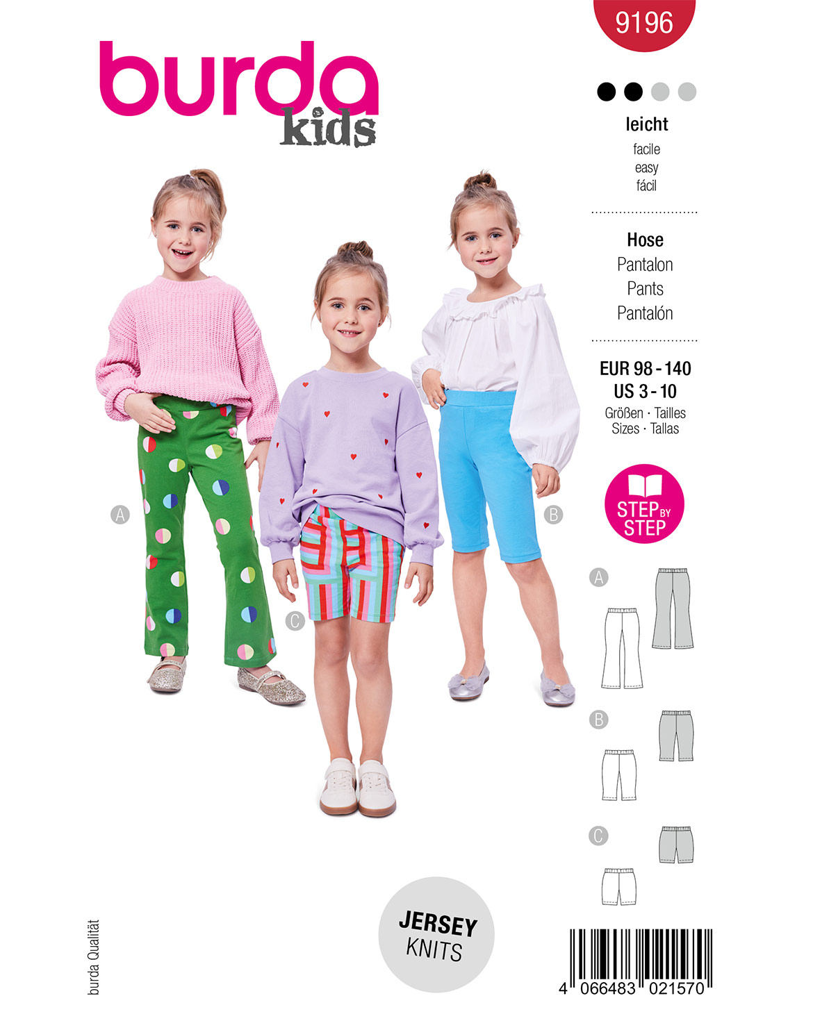 burda Schnittmuster 9196 – Bild 1