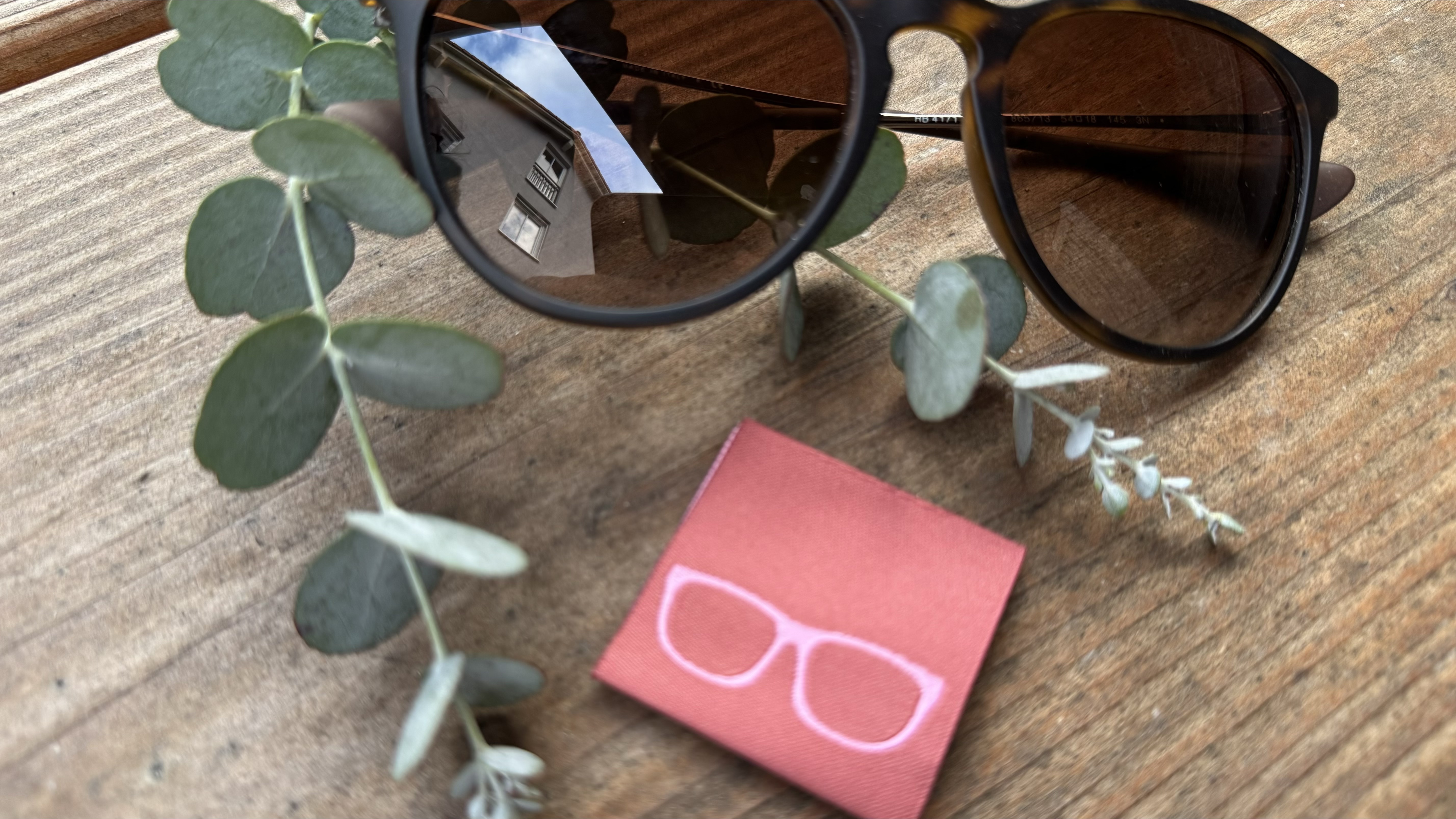 Label - Webetikett  "brille aufl"
