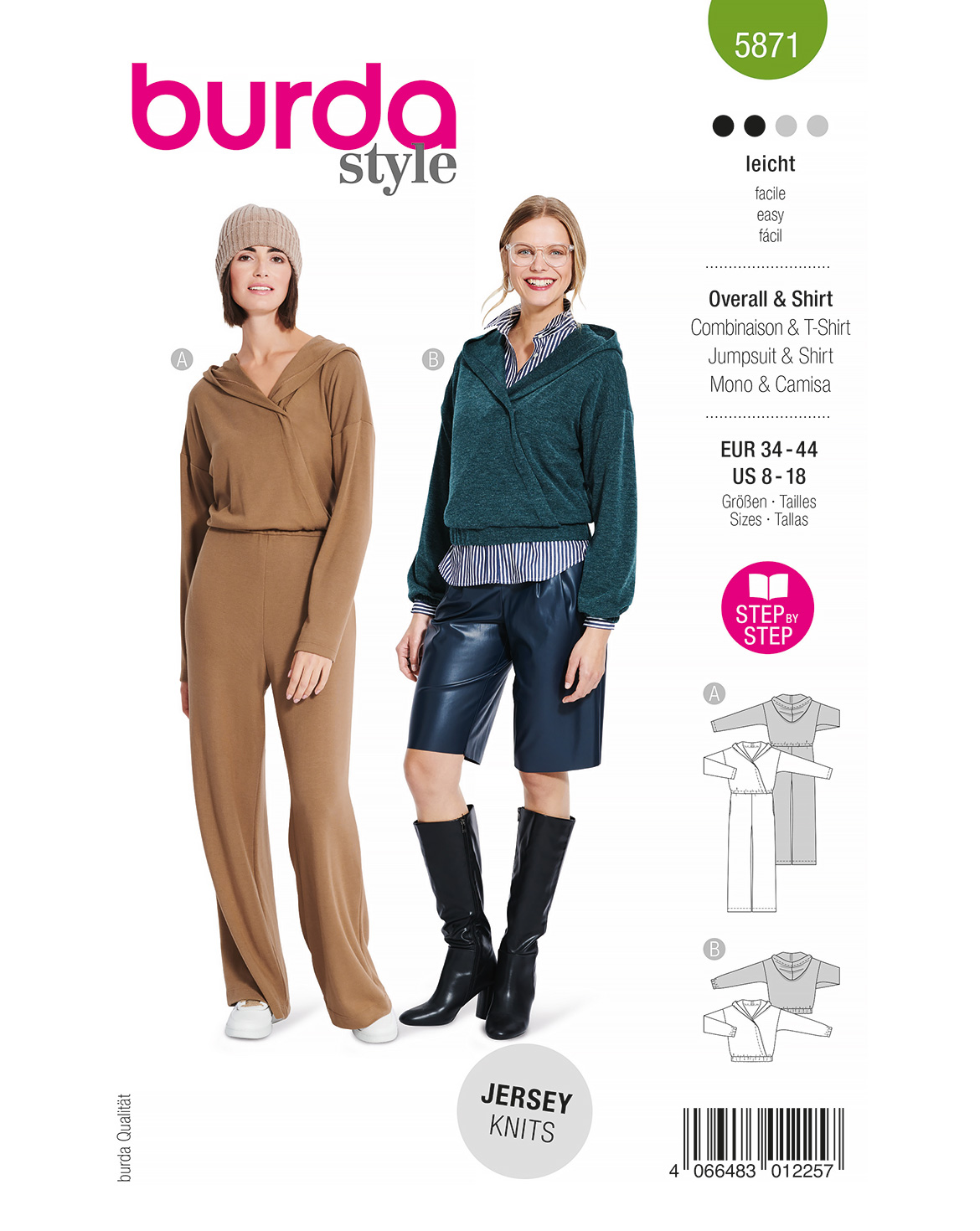 burda Schnittmuster 5871 – Bild 1
