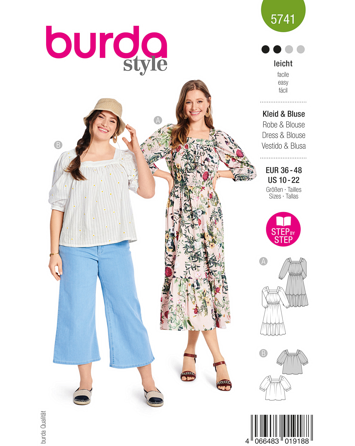 burda Schnittmuster 5741 – Bild 1