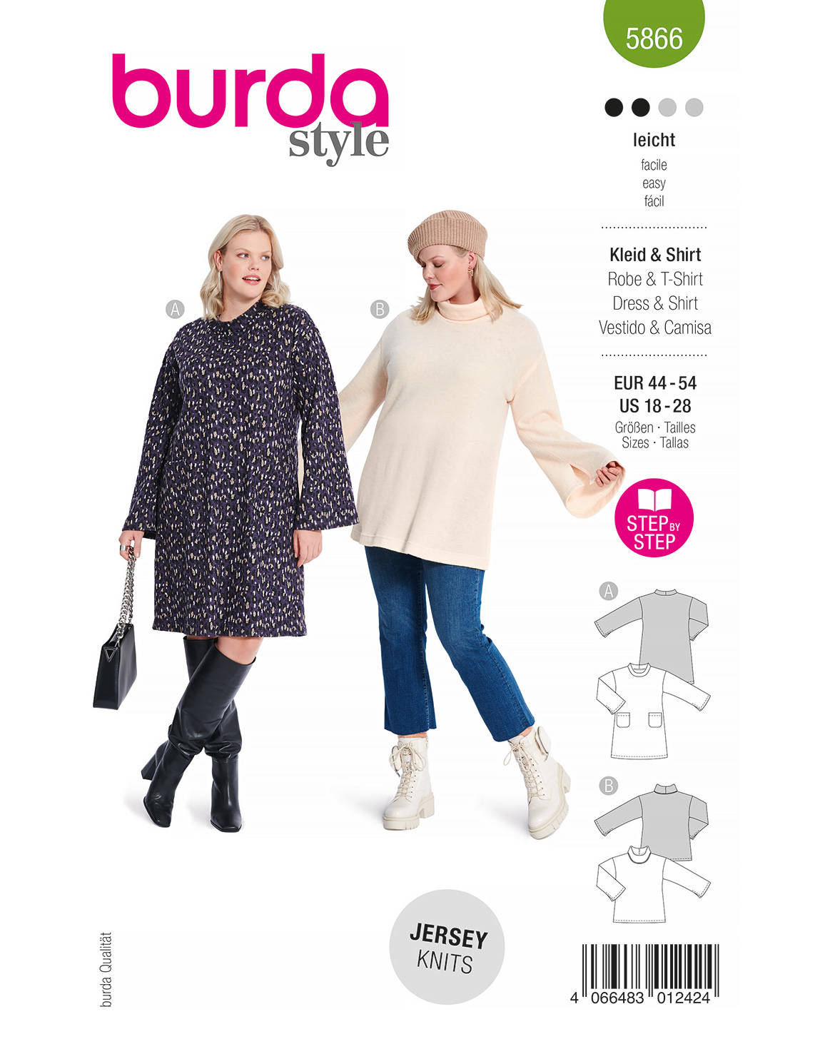burda Schnittmuster 5866 – Bild 1