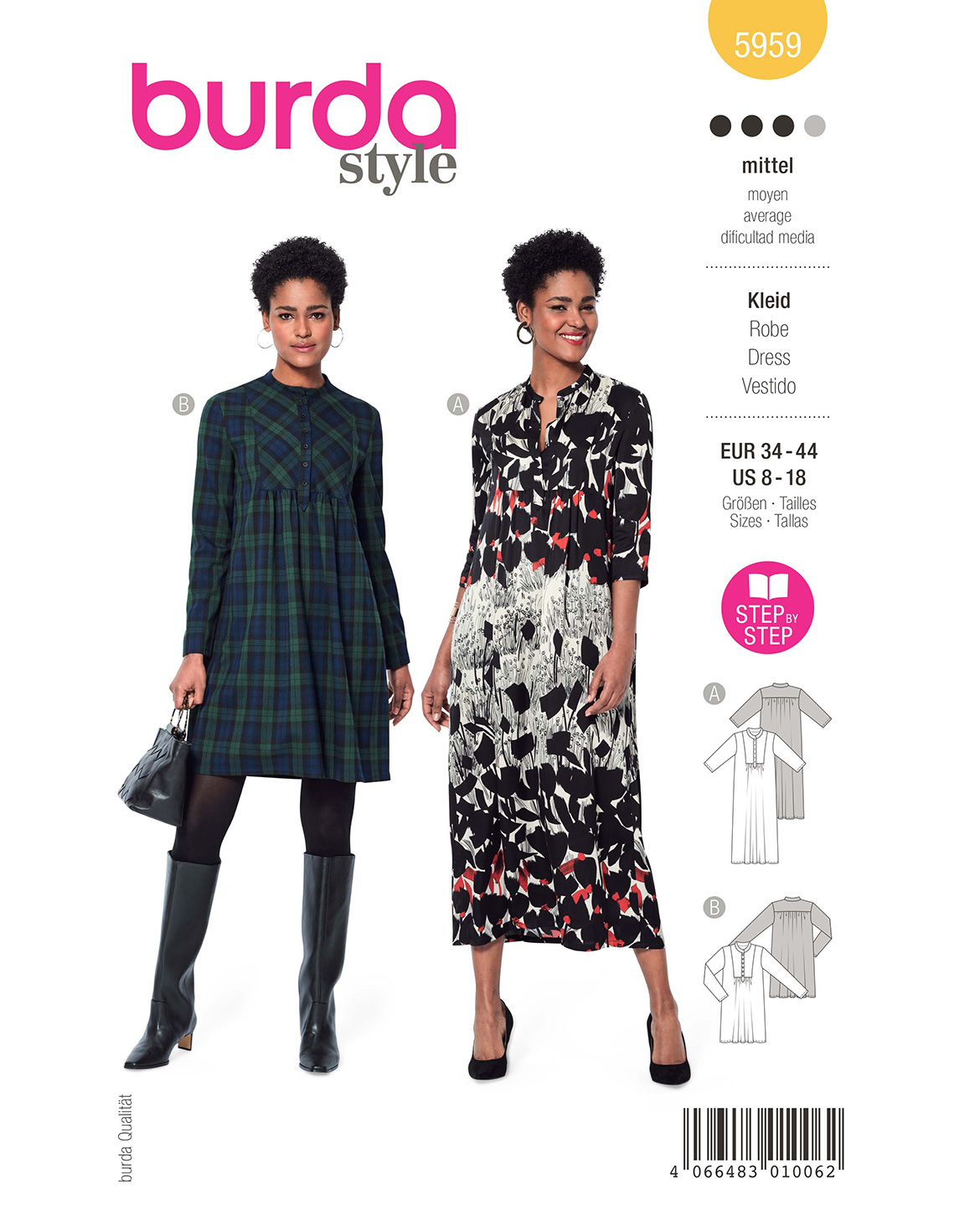 burda Schnittmuster 5959 – Bild 1