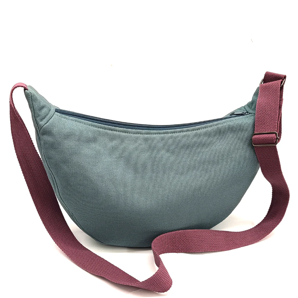 Papier Schnittmuster Halbmondtasche Moonbag "Meluna"